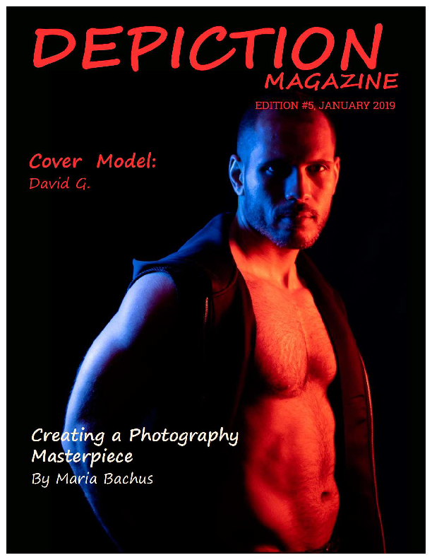 Depiction Magazine Issue Cover 5 Open Themed